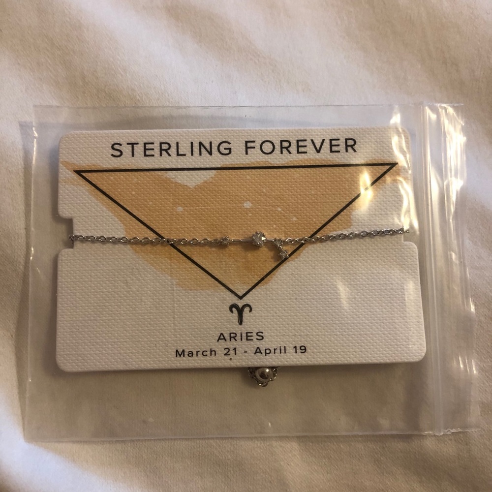 Sterling silver Aries bracelet